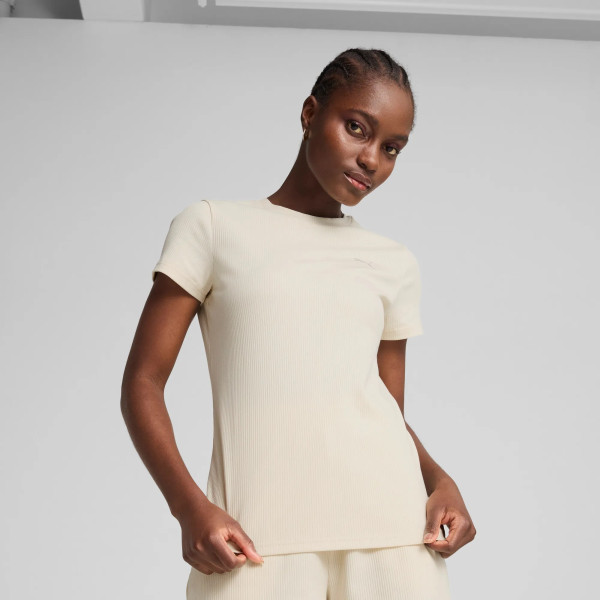 Ess Elevated Rib Tee Tshirt Donna