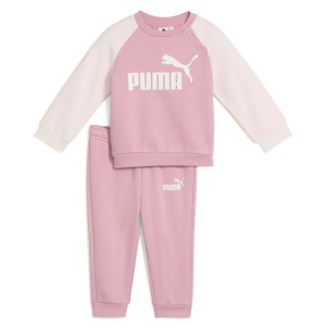 Minicats Ess Raglan Crew Set Fl Inf Tuta Bimbi 4m- Minicats Ess Raglan Crew Set Fl Inf Tuta Bimbi 4m-