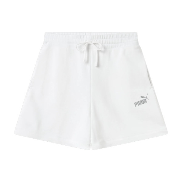 Ess Textured Foil High Waist Shorts Donna