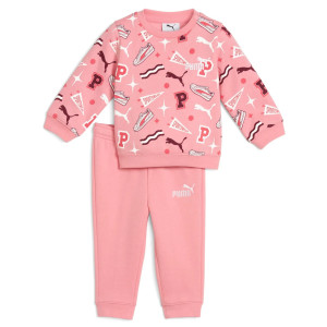 Minicats Aop Crew Set Fl Inf Tuta Bimbi 4m-4a Minicats Aop Crew Set Fl Inf Tuta Bimbi 4m-4a