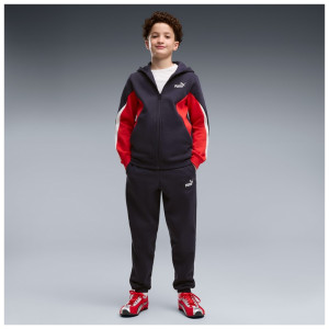 Ess Block Full-zip Sweat Suit B 7-16a