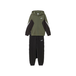 Ess Block Full-zip Sweat Suit B 7-16a