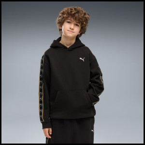 Ess Elevated Tape Relaxed Hoodie Fl B 7-16a