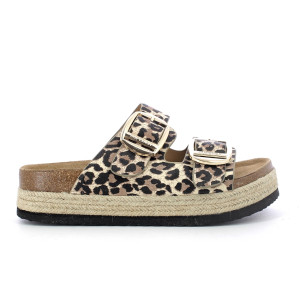 Sandali Con Zeppa Donna