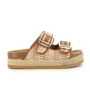 Sandali Con Zeppa Donna