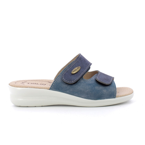 Pantofole Donna Fascia Con 2 Strappi