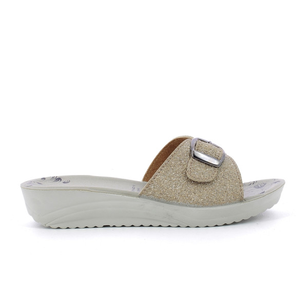 Pantofole Donna Fascia Con Fibbia