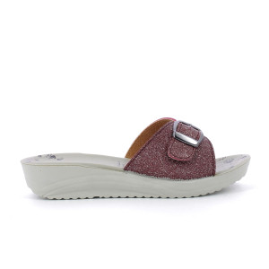 Pantofole Donna Fascia Con Fibbia